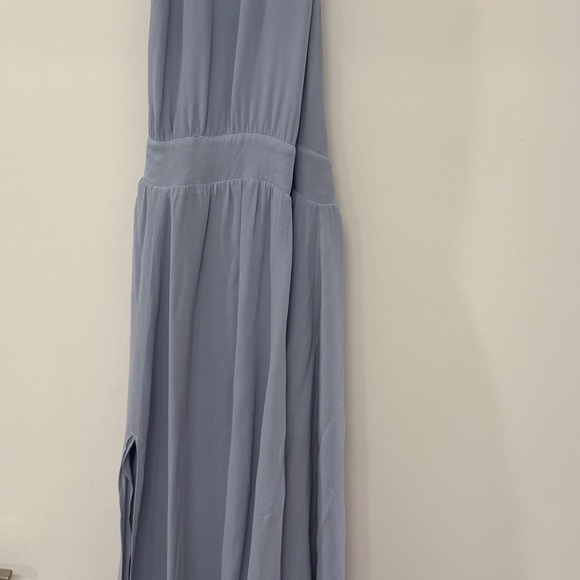 Reformation Andee Dress in Mineral Blue - Picture 6 of 7